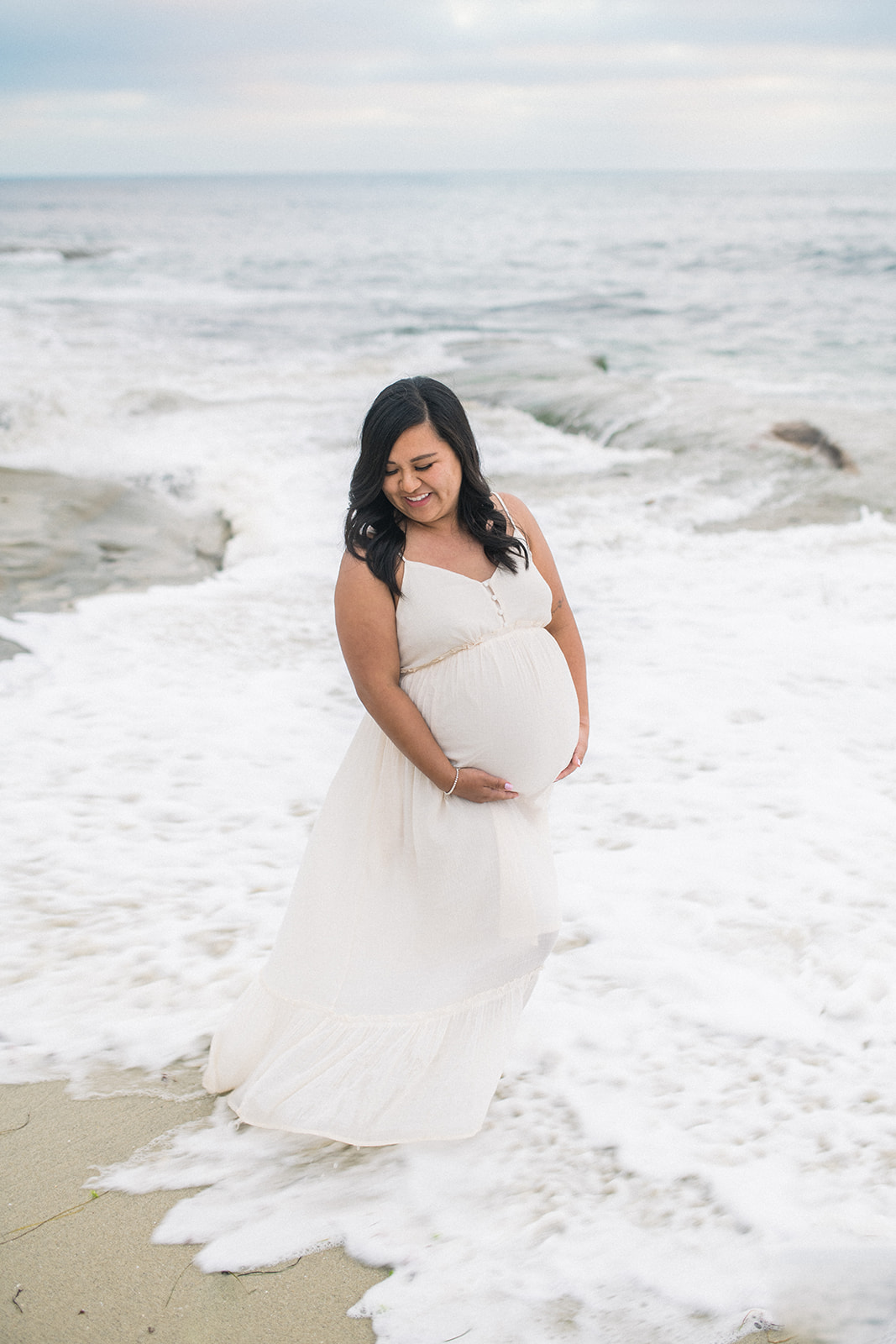 San Diego beach maternity photos by Photography by Audrey